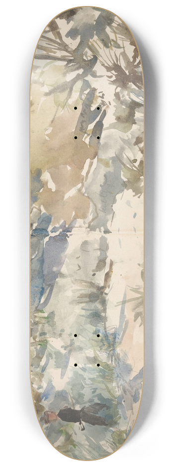 Jan Hoynck van Papendrecht - Duinlandschap 8.25 inch art skate deck