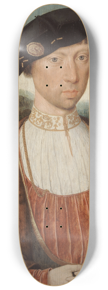 Jan Jansz Mostaert - Portrait de Joost van Bronkhorst 8.25 inch art skate deck