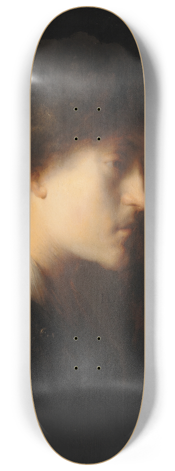 Jan Lievens - Self-portrait 8.25 inch art skate deck