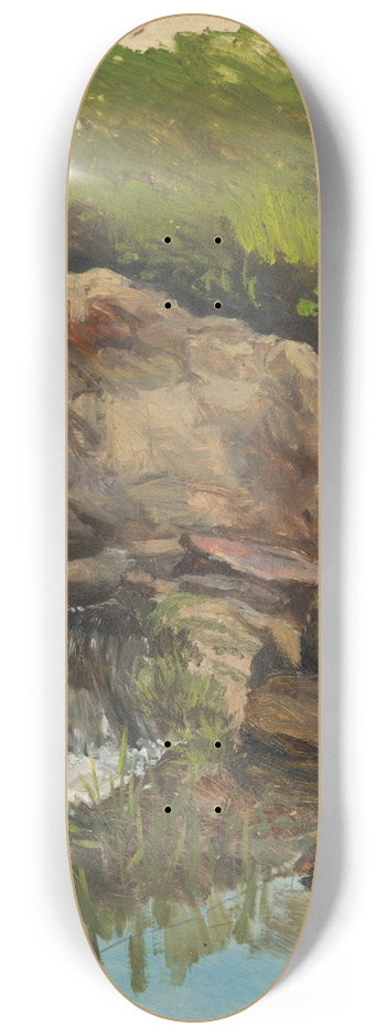 Jan Nowopack - Rocks 8.25 inch art skate deck