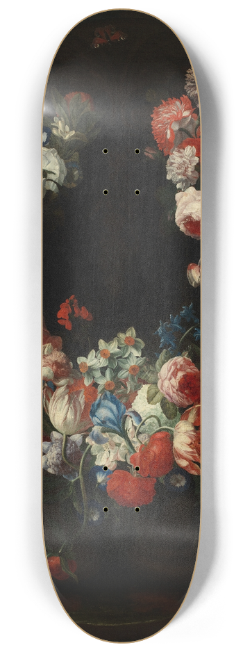 Jan Philips van Thielen - Bloemstuk 8.25 inch art skate deck