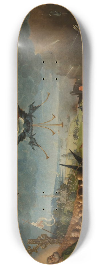 Jan Provost - The Last Judgment 8.25 inch art skate deck