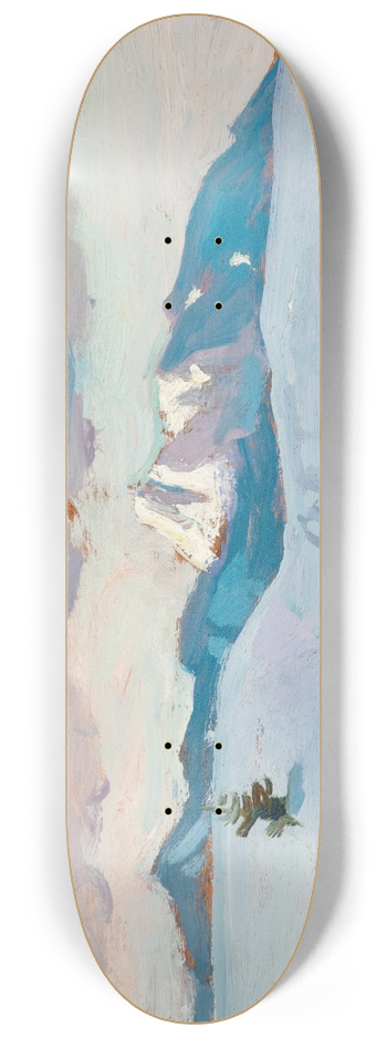 Jan Stanislawski - Zakopane in Winter 8.25 inch art skate deck