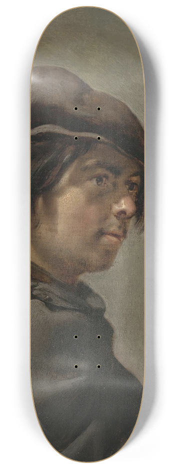 Jan Van Bijlert - A Smoker 8.25 inch art skate deck