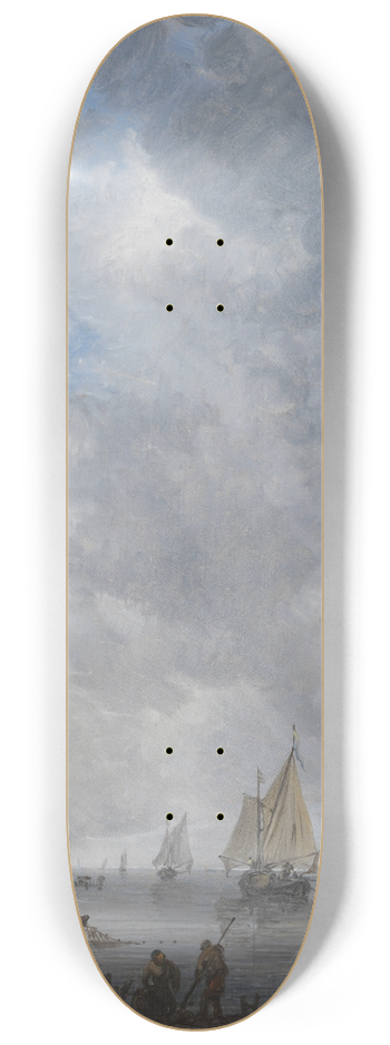Jan van Goyen - A Calm 8.25 inch art skate deck