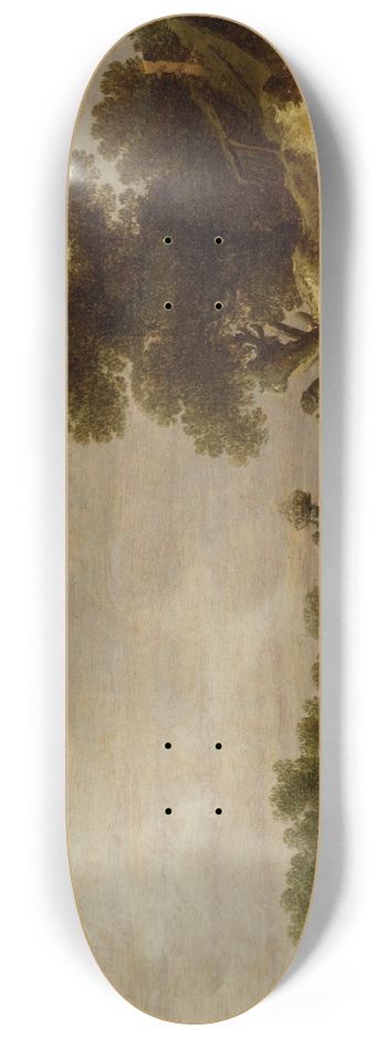 Jan van Goyen - Dune Landscape 8.25 inch art skate deck