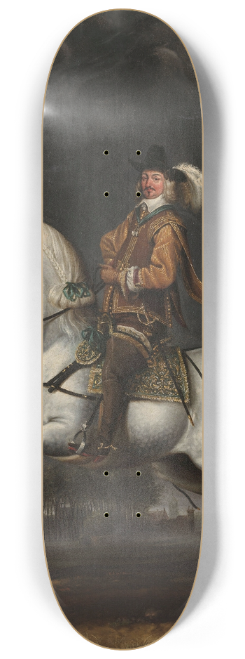 Jan Van Rossum - Portrait of Johan Wolfert van Brederode (1599-1655) 8.25 inch art skate deck