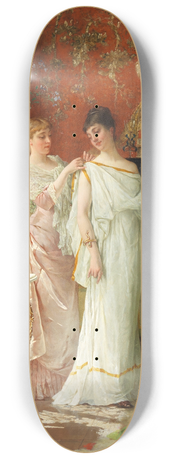 Jan Verhas - Preparations 8.25 inch art skate deck