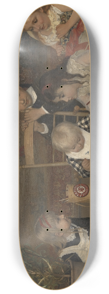 Jan Verhas - The Master Painter 8.25 inch art skate deck