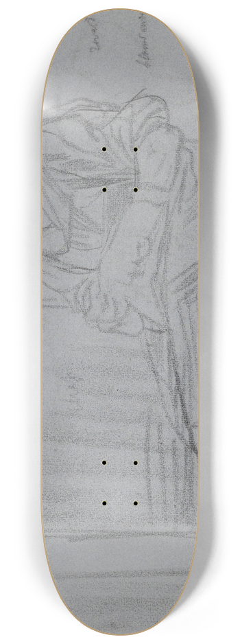 Jan Veth - Handwerkende vrouw bij een raam 8.25 inch art skate deck
