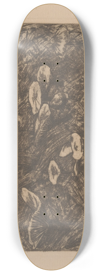 Jan Veth - Paddenstoelen 8.25 inch art skate deck