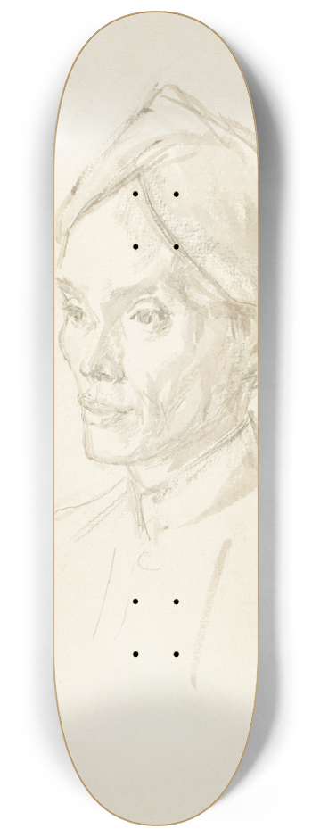 Jan Veth - Portret van een Javaan 8.25 inch art skate deck