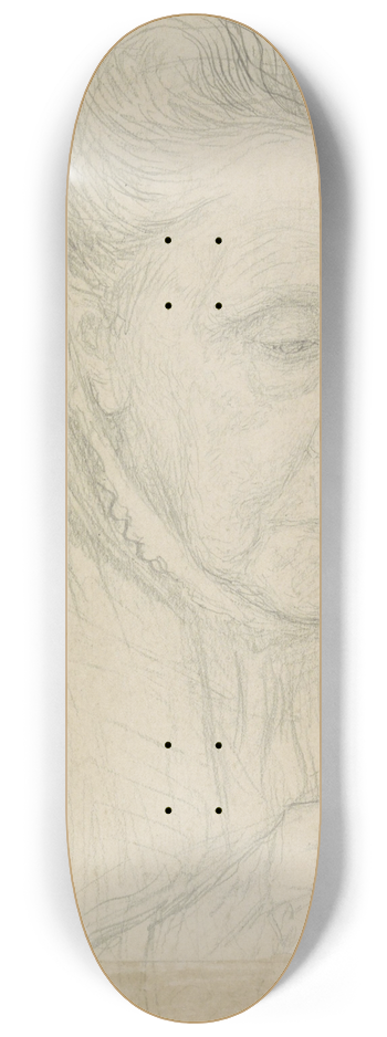 Jan Veth - Portret van mevrouw M.J. van Renns-de Jongh. 8.25 inch art skate deck