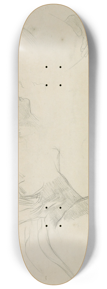 Jan Veth - Studies van een liggende jongen 8.25 inch art skate deck