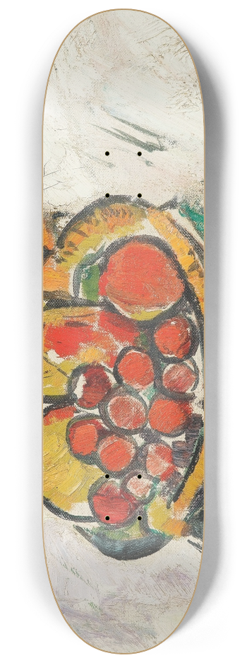 George Leslie Hunter - Still Life With A Bowl Of Fruit 8.25 inch art skate deck