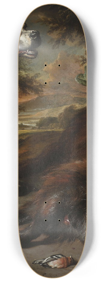 Jan Weenix - Still life 8.25 inch art skate deck