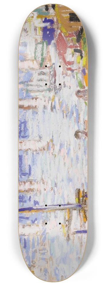 George Luks - High Bridge Harlem River 8.25 inch art skate deck