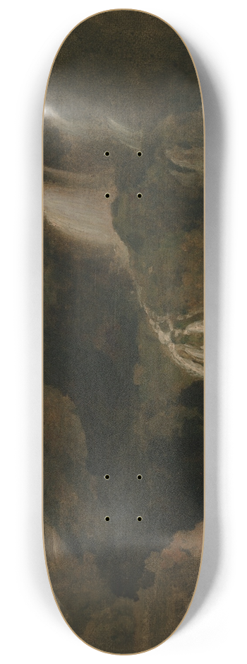 Jean-Baptiste-Camille Corot - Falls ofTivoli 8.25 inch art skate deck