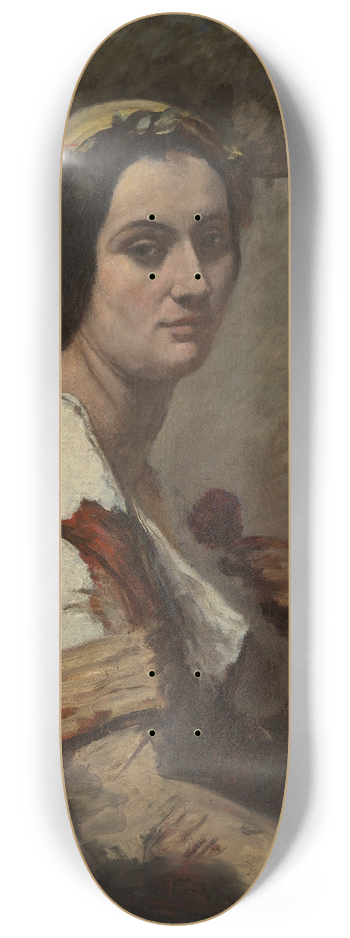 Jean-Baptiste-Camille Corot - Sibylle 8.25 inch art skate deck