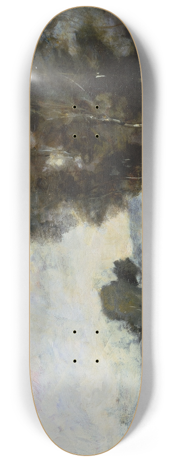 Jean-Baptiste-Camille Corot - Summer Landscape 8.25 inch art skate deck