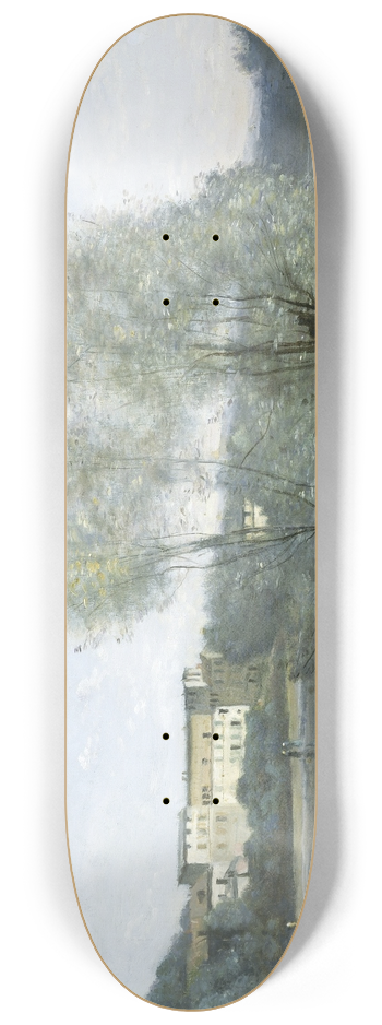Jean-Baptiste-Camille Corot - Ville-dAvray 8.25 inch art skate deck