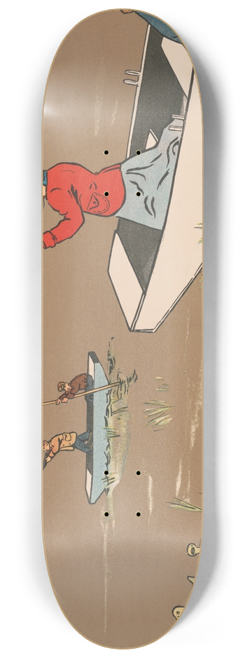 George Markendorff - Duck shooting 8.25 inch art skate deck