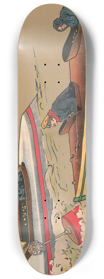 George Markendorff - Motor Boats 8.25 inch art skate deck