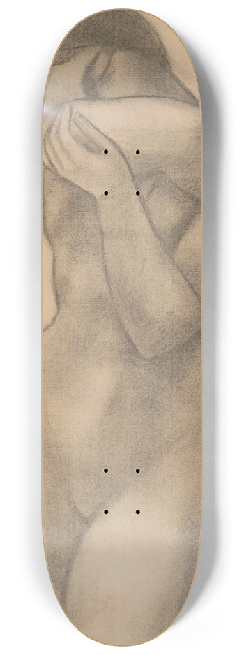 George Minne - Standing Nude 8.25 inch art skate deck
