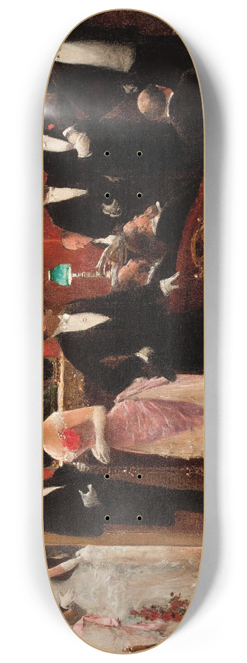 Jean Braud - Scne Du Bal 8.25 inch art skate deck