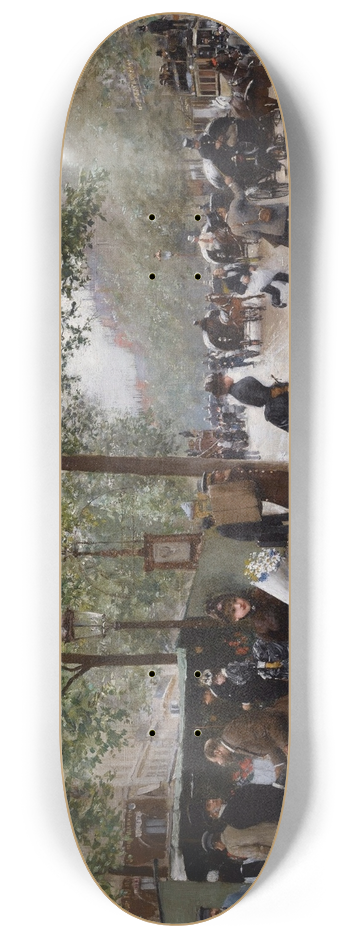 Jean Braud - Sur Les Grands Boulevards 8.25 inch art skate deck