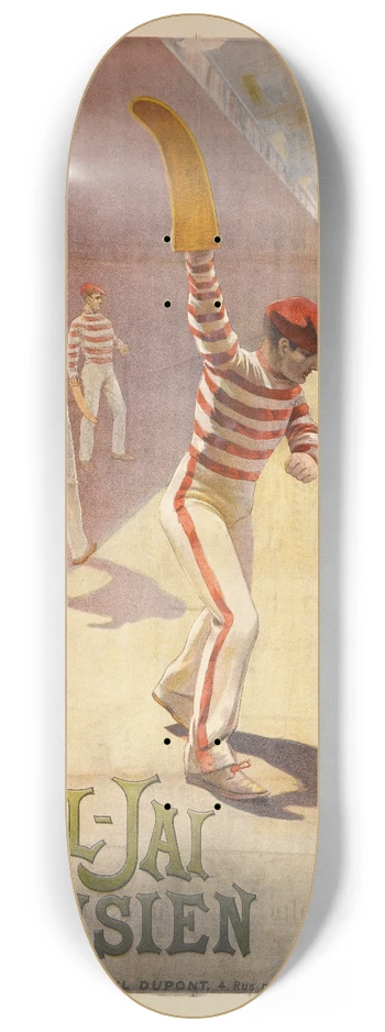 Jean de Paleologue - Euskal-Jai Parisien 8.25 inch art skate deck
