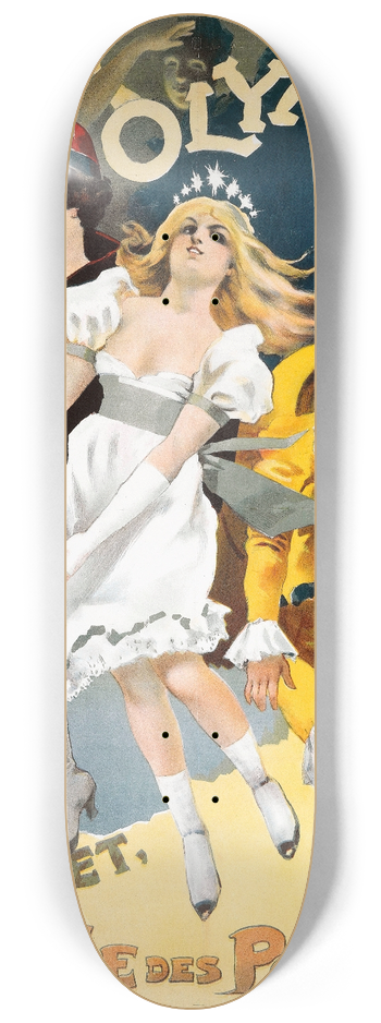 Jean de Paleologue - La Fee Des Poupees 8.25 inch art skate deck