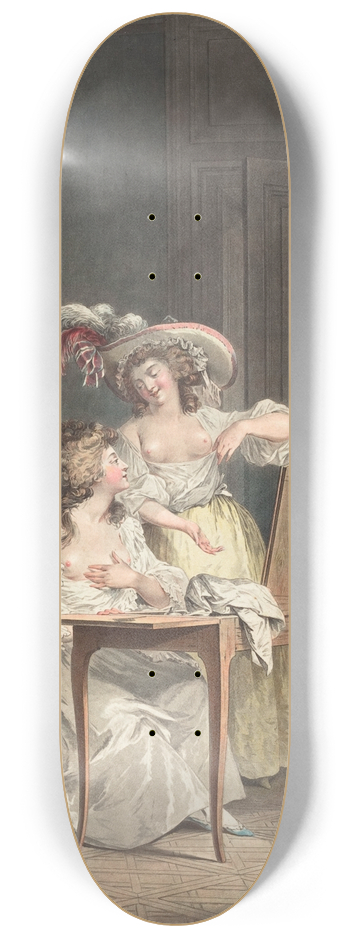 Jean Franois Janinet - La Comparaison 8.25 inch art skate deck