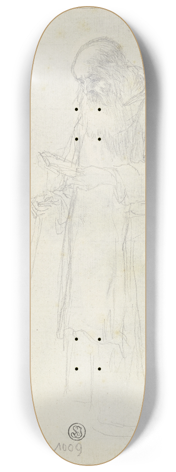 Jean-Jacques de Boissieu - Hermit 8.25 inch art skate deck
