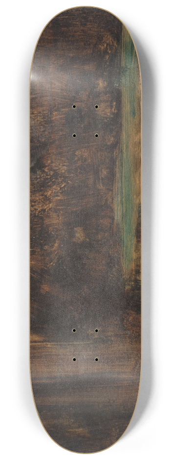 Jean-Jacques Henner - Paysage dAlsace, une mare 8.25 inch art skate deck