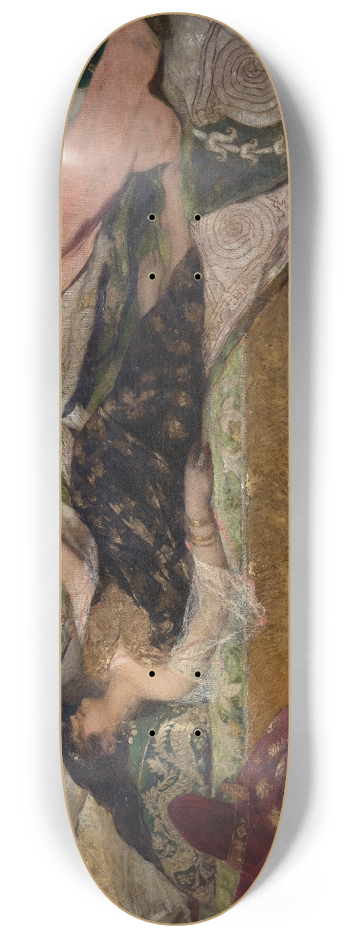 Jean-Joseph-Benjamin Constant - Odalisque 8.25 inch art skate deck