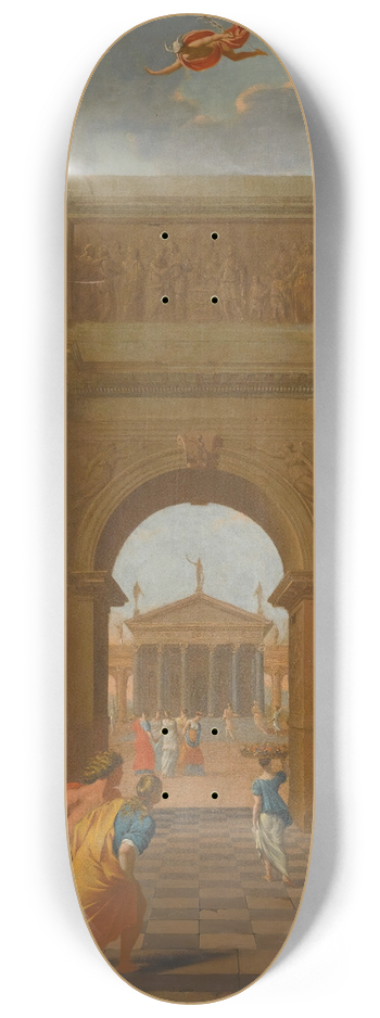 Jean Lemaire - MercuryAnd Herse 8.25 inch art skate deck