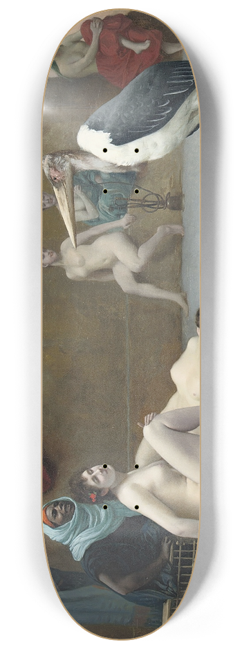 Jean-Lon Grme - Le Marabout in the Harem bath 8.25 inch art skate deck