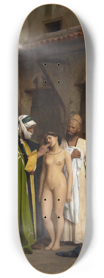 Jean-Lon Grme - The Slave Market 8.25 inch art skate deck