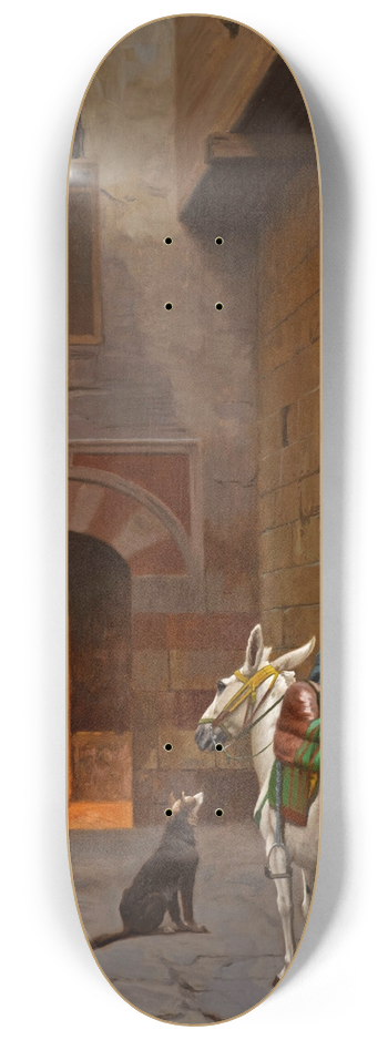 Jean-Lon Grme - Waiting for the Master 8.25 inch art skate deck