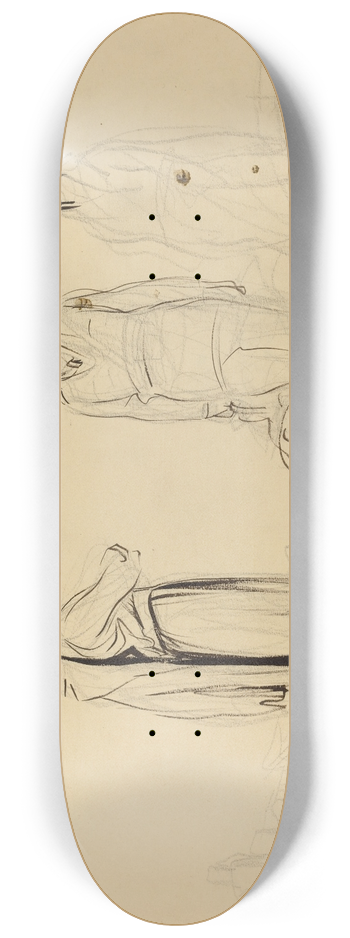 Jean-Louis Forain - Toward Peace 8.25 inch art skate deck