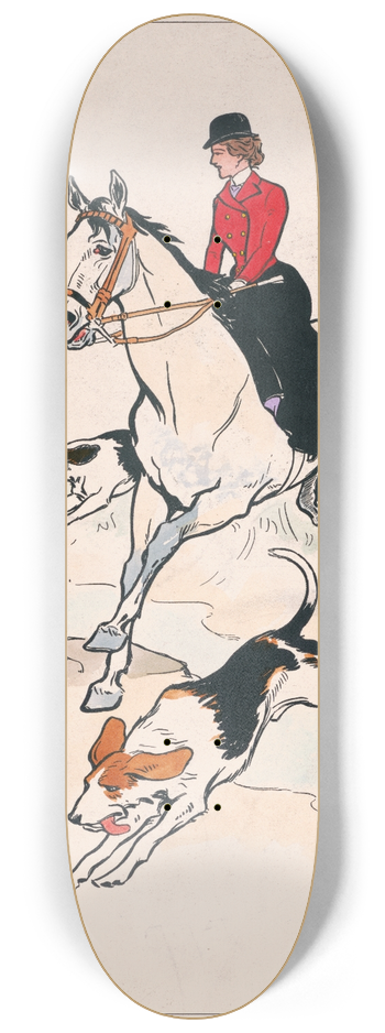 George Reiter Brill - Full cry 8.25 inch art skate deck