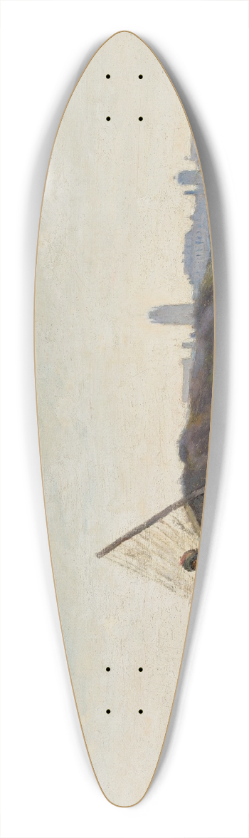 Jean-Baptiste-Camille Corot - Dunkerque, Une pcheuse de crevettes 39.3 inch art pintail longboard deck