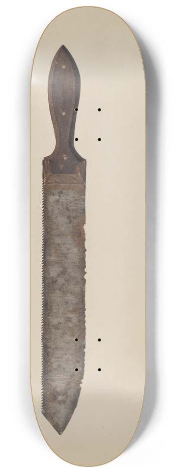 George Roehl - Combination Saw-Knife 8.25 inch art skate deck