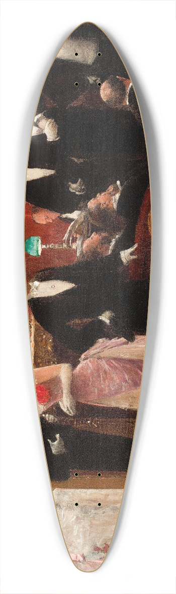 Jean Braud - Scne Du Bal 39.3 inch art pintail longboard deck