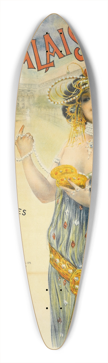 Jean de Paleologue - Visitez  Le Palais Royal 39.3 inch art pintail longboard deck