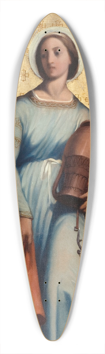 Jean-Franois Brmond - Temperantia 39.3 inch art pintail longboard deck