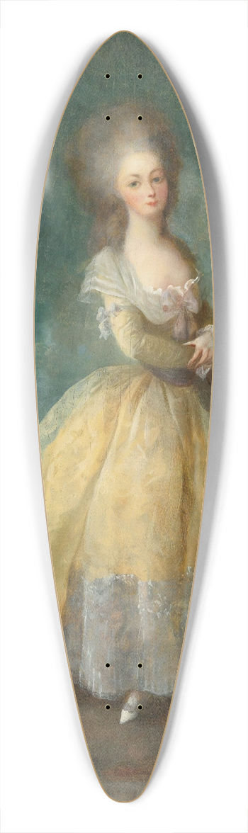 Jean-Frdric Schall - La Promeneuse 39.3 inch art pintail longboard deck