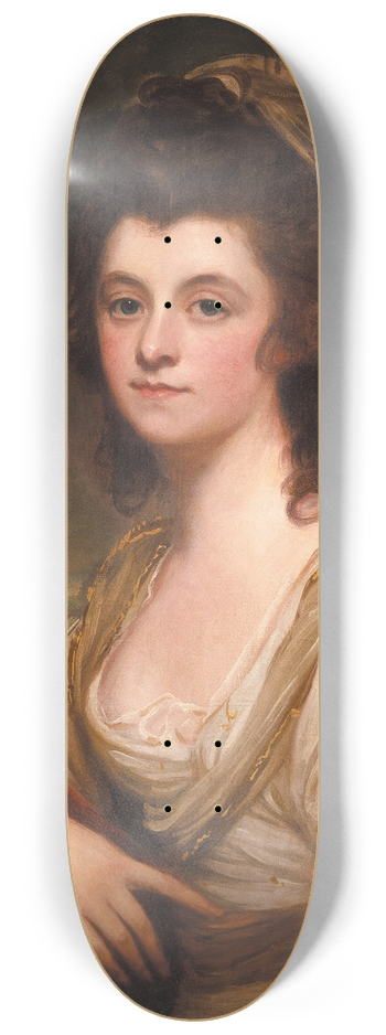 George Romney - Portrait of Lady Bentinck 8.25 inch art skate deck