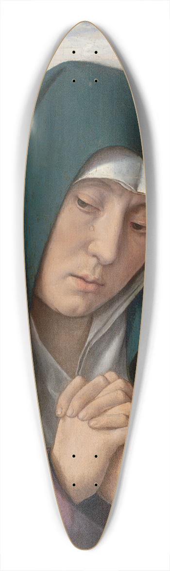 Jean Hey - Mourning Virgin 39.3 inch art pintail longboard deck